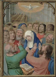 1.99 fol.42v Pentecostés, c.1530